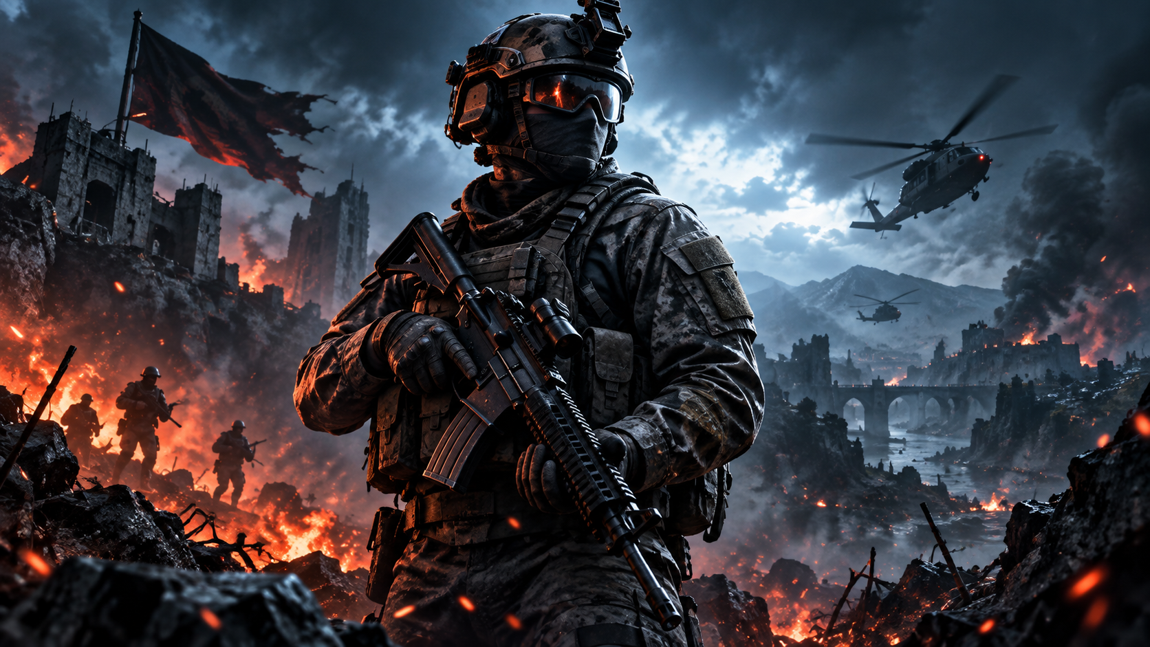 UoL-Kategoriesymbolbild (KI-generiert): Call of Duty UoL-Kategoriesymbolbild (KI-generiert): Call of Duty